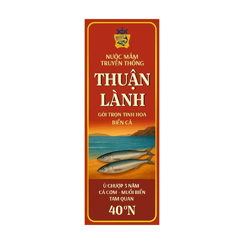 Nước Mắm Thuận Lành Đặc Sản Bình Định – Ủ Tự Nhiên 3 Năm